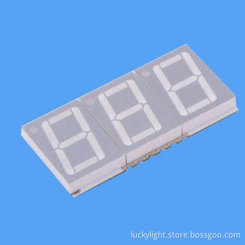0.56-inch Triple Digit SMD LED Display with Low Power Consumption